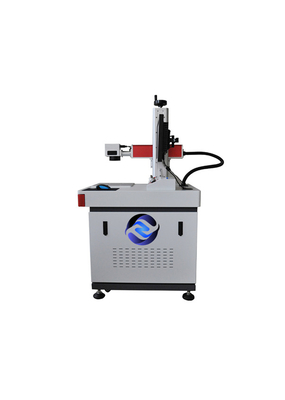 Adjustable 30W Metal Fiber Optical Laser Marking Machine 80 KHz