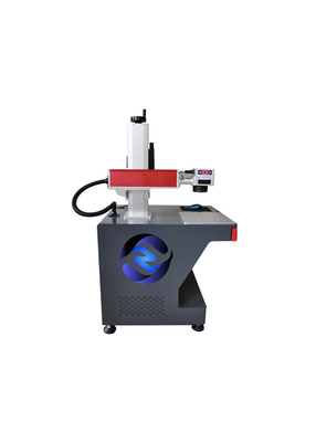 Adjustable 30W Metal Fiber Optical Laser Marking Machine 80 KHz