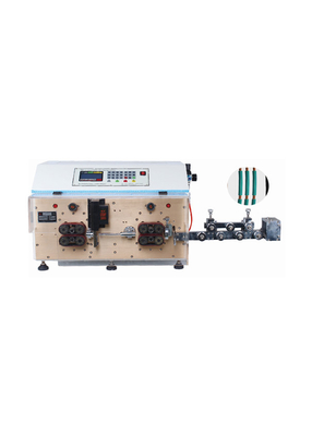 6mm2 50mm2 Automatic Wire Cutting Stripping Machine Catheter 15mm