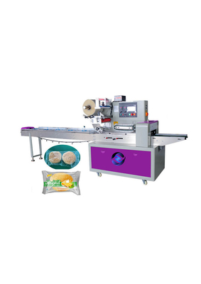 400mm Film 320mm Packer Food Bread Cake Packing Machine 220V