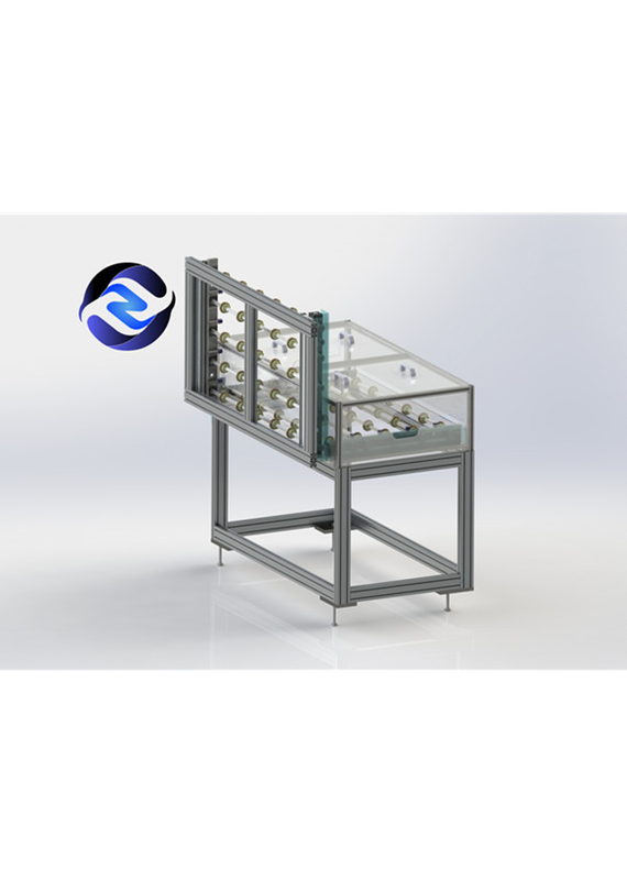 O Ring 90 Deg Flip Transmission Industrial Processing Equipment Substrate Standard Conveyor