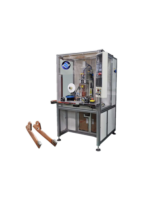 165KVA Static Contact Dot Automatic Spot Welding Machine Mitsubishi PLC 1500mm