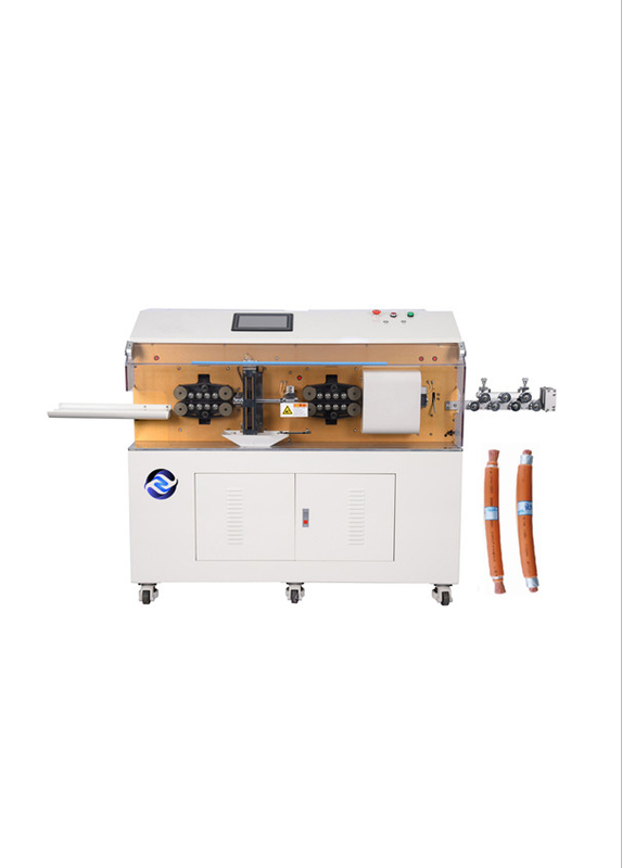 10mm2 120mm2 Terminal Crimping Machine 2KW Rotary Cutting And Stripping Machine